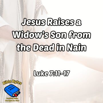 Thumbnail for Jesus Raises a Widow’s Son from the Dead in Nain