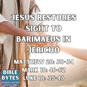 Thumbnail for Jesus Restores Sight to Bartimaeus in Jericho