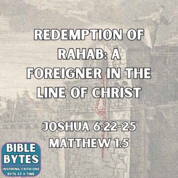 Thumbnail for Redemption of Rahab: A Foreigner in the Line of Christ