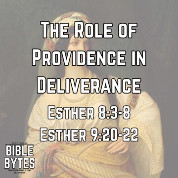 Thumbnail for The Role of Providence in Deliverance